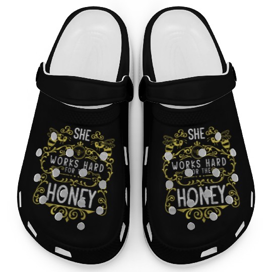Bee Nature Flower Meadow Beekeeper Clogs