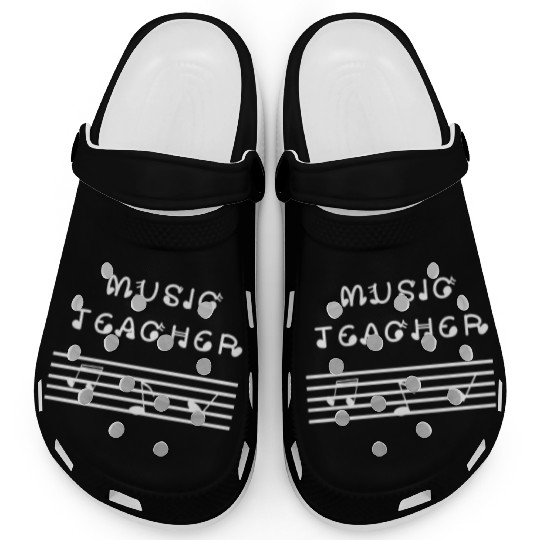 Music Teacher Key Note Dance Back to School Clogs