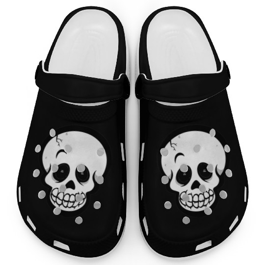 Ghosts and Creepy Masks Clogs