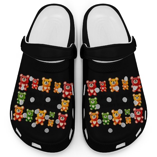 Bear Hugs and Candy Kisses Gummy Bears Clogs
