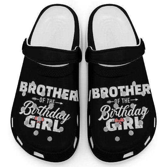 Brother of the Birthday Boy T-Rex Dinosaur Clogs