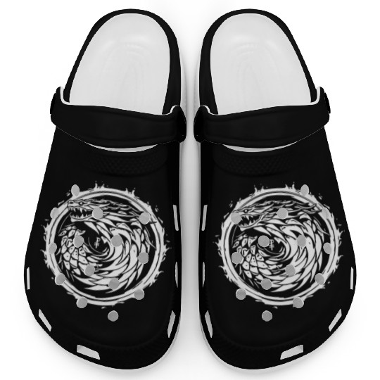 Dragon Symbol Clogs