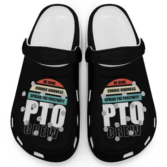 PTO Crew School Volunteer Parent Teacher Clogs
