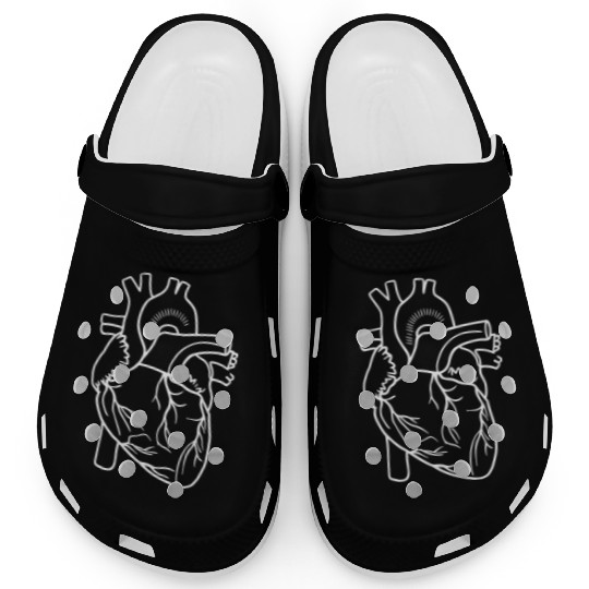 CVICU Cardiac Nurse Cardiology Heart Anatomy ICU Clogs