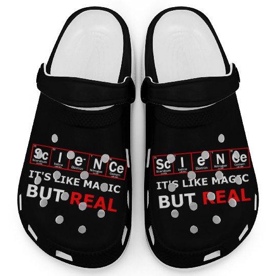 Science magic chemistry elements Clogs