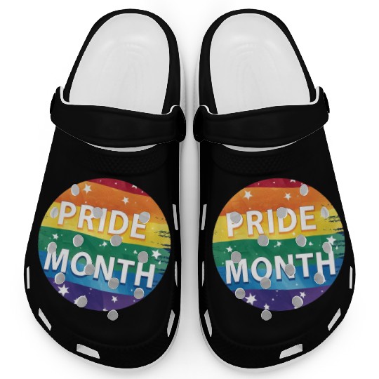 LGBTQ Pride Month Clogs