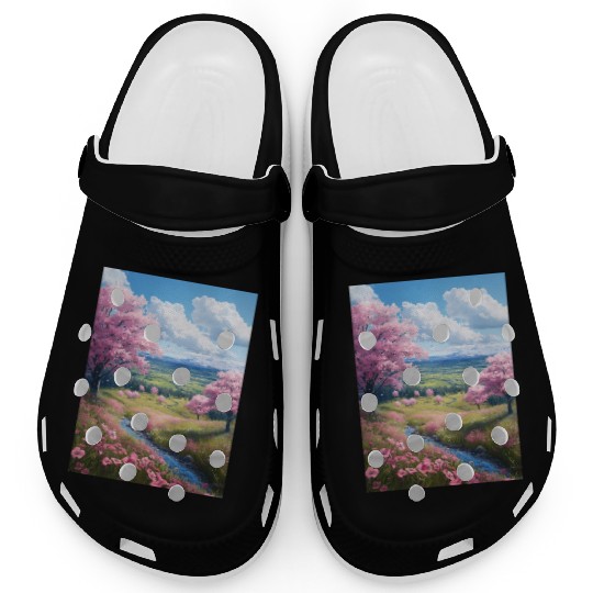 Cherry Blossom Clogs