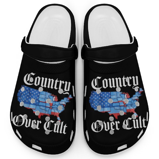 Country Over Cult Clogs