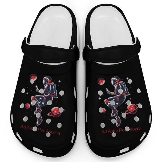 Reach for the Stars: Ad Astra Per Aspera Clogs