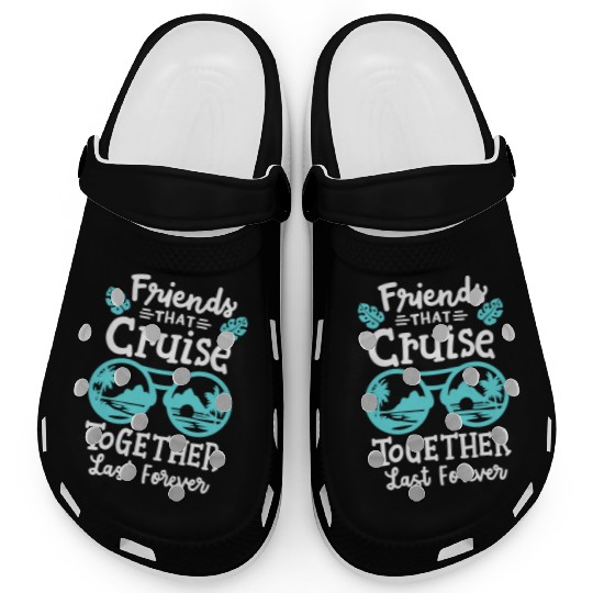 Friends Cruise Vacation Clogs