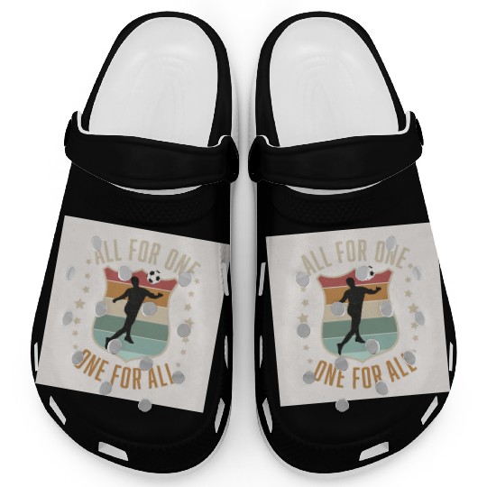 Soccer Team Spirit Clogs