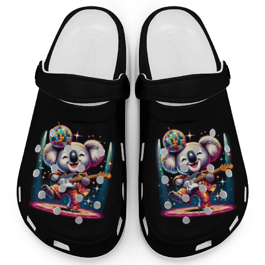 Disco Ball Guitar Koala Clogs