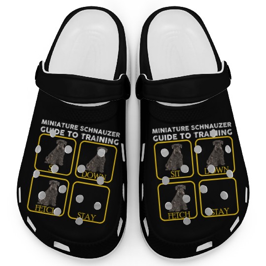 Miniature Schnauzer Training Premium Clogs