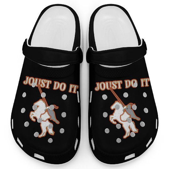 Joust Do It Horse Jousting Ren Faire Clogs