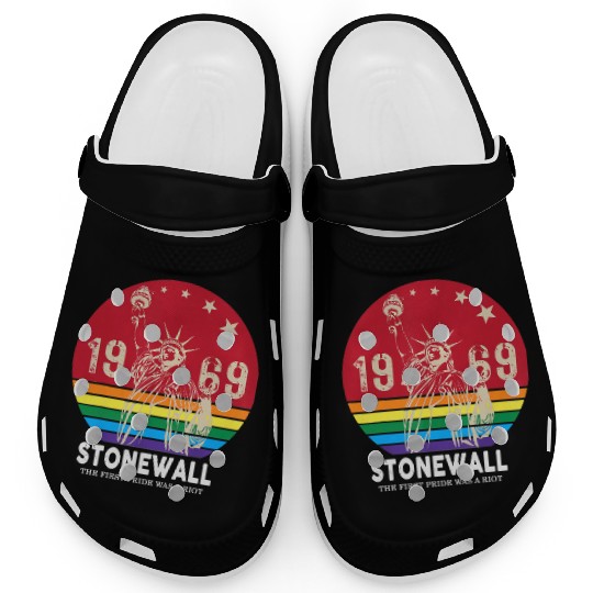 The First Pride Was A Riot 1969 Stonewall LGBTQ Clogs
