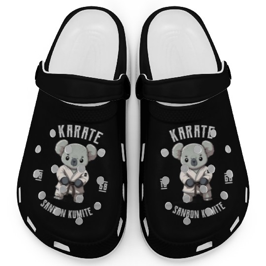 Karate Koala Japanese Martial Premium Clogs