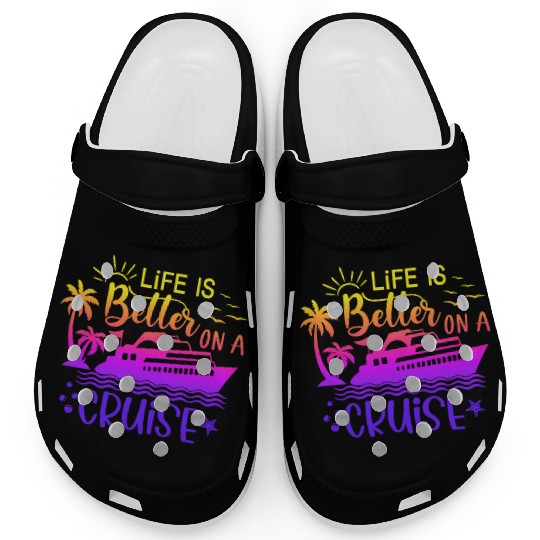 Escape every day life is belle on a cruise Clogs