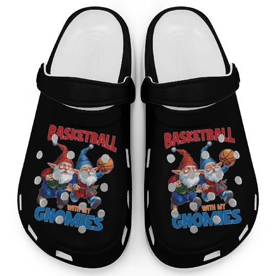 Basketball With My Gnomies Clogs
