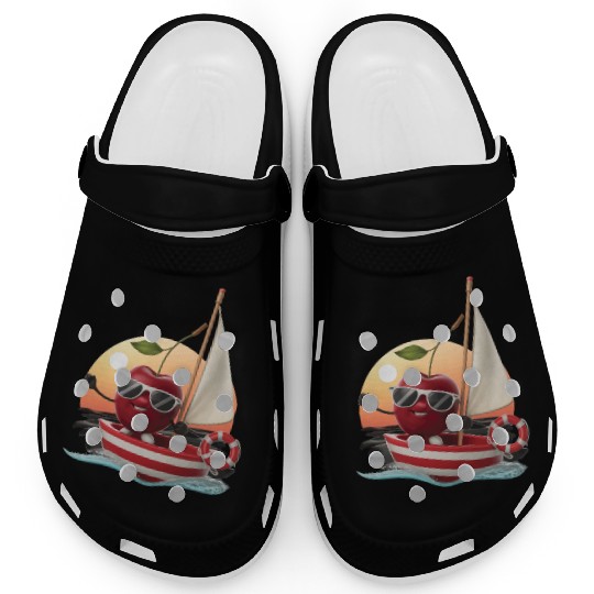 Fruit Boating Cherry Clogs