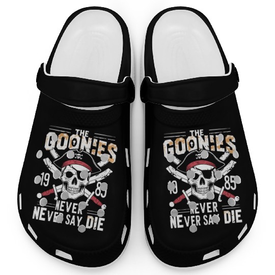 The Goonies Never Say Die Clogs