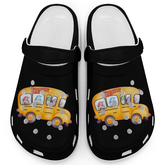 Back to School Collection: School Bus Clogs
