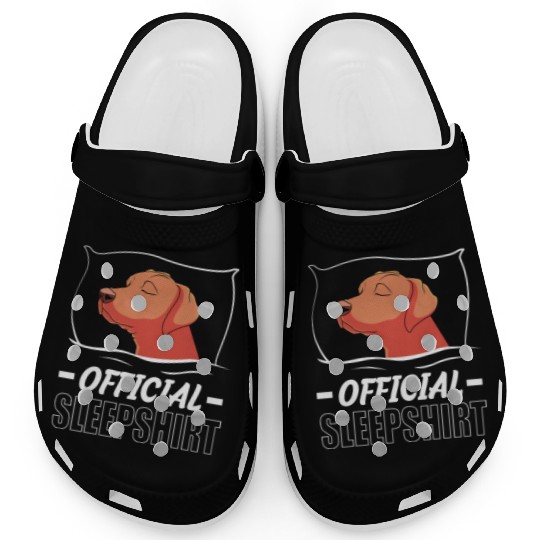 Rhodesian Ridgeback Dog Official Sleep Clogs