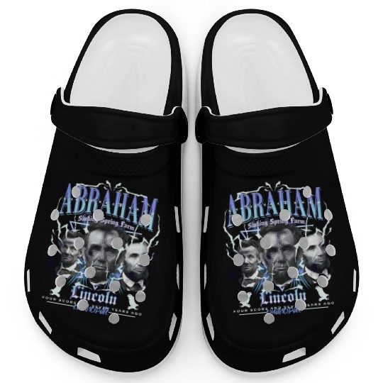 History Bootleg Abraham Lincoln Bootleg Retro Rap Clogs