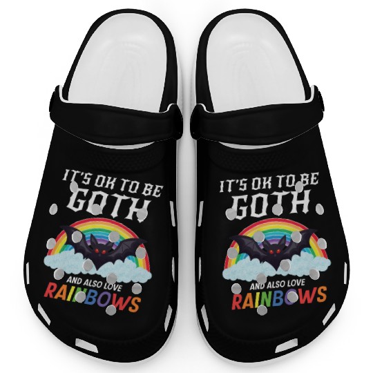 Goth Rock Satan Unicorn Festivals Death Metal Clogs