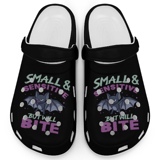 Bat Halloween Outfit Small Sensitive But Will Bite Clogs