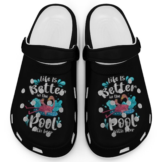 Swimming Pool Sun Swimming Trunks Clogs