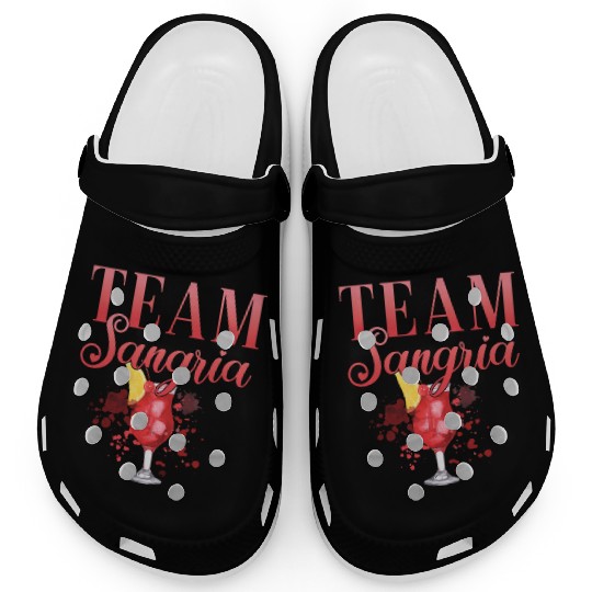 Cocktail Bartender Team Sangria Clogs