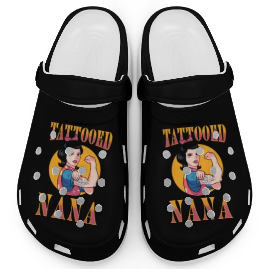 Tattooist Inked Tattoo Tattooed Nana Clogs