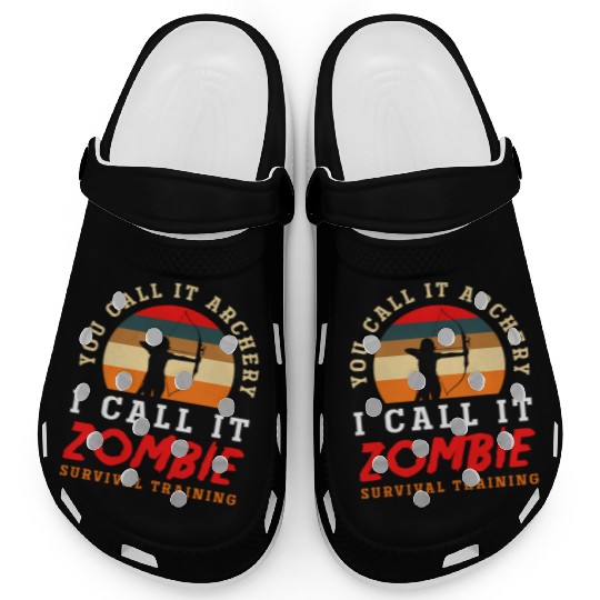 Bow Retro Hobby Zombie Archery Clogs