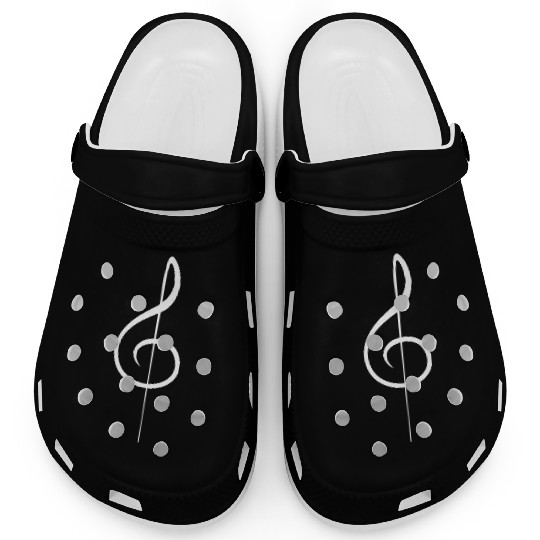 Music Clef Note French Violin Treble Musical Sound Clogs