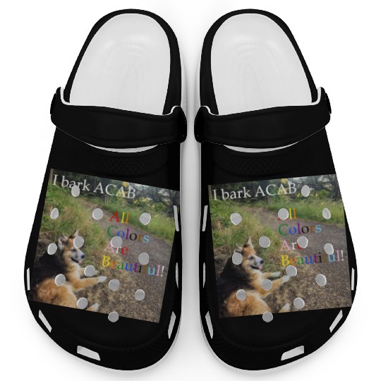 I bark ACAB Clogs