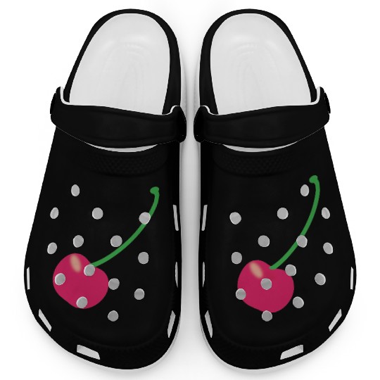 One cherry Clogs
