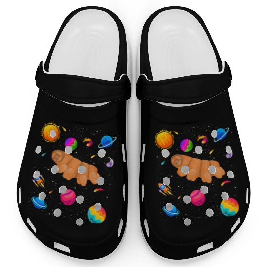 Tardigrade Space! Nerd, Geek Microbiology Science Clogs