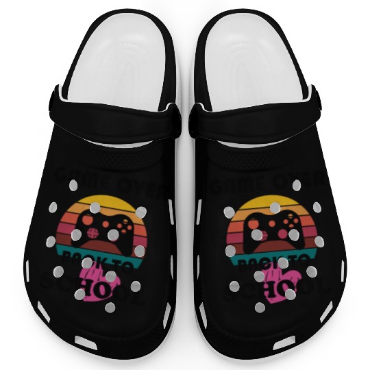 Game Over back to school Clogs
