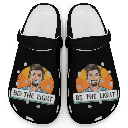 Awesome Design Of Be The Light Clogs