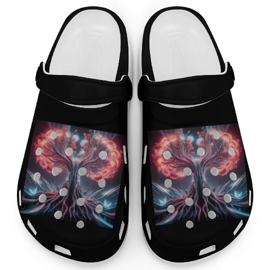 Biomechanical Blossom Clogs