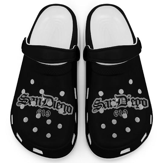 San Diego California Souvenir Chicano Clogs