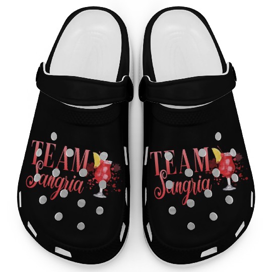Cocktail Bartender Team Sangria Clogs