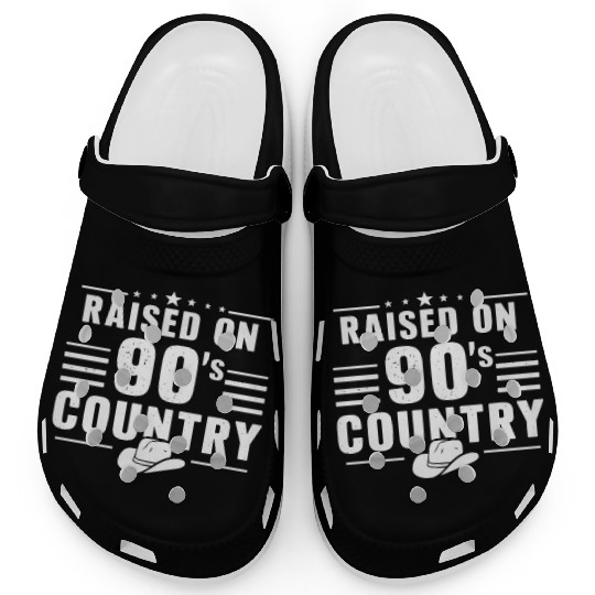 Raised On 90's Country Music Nostalgia Clogs