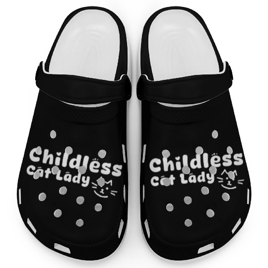 childless cat lady Clogs