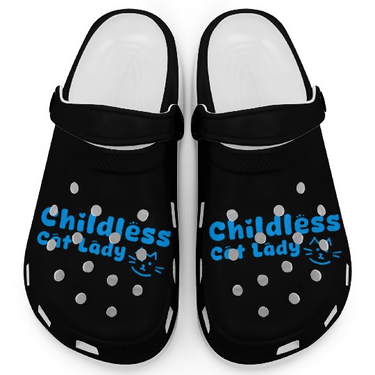 childless cat lady Clogs