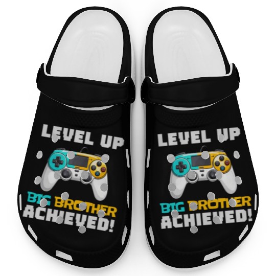 Funny Big Brother Level Up Clogs