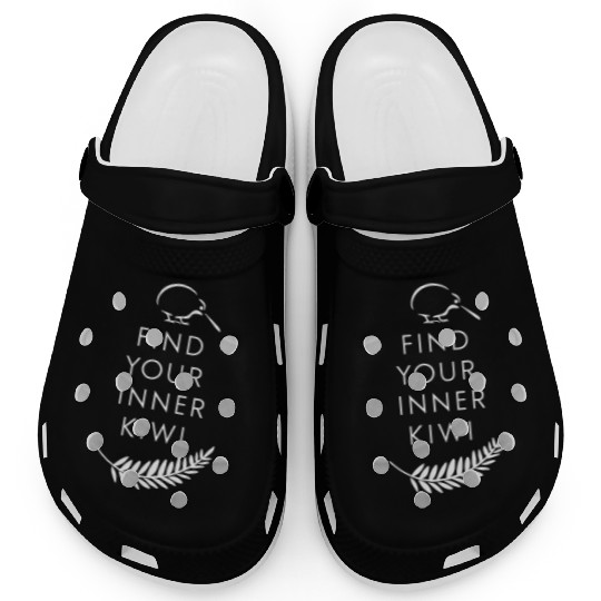 Find Your Inner Kiwi New Zealand Souvenir Clogs