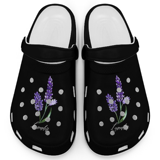 Lavender Flowers, Keen Gardner, Flower lover Clogs