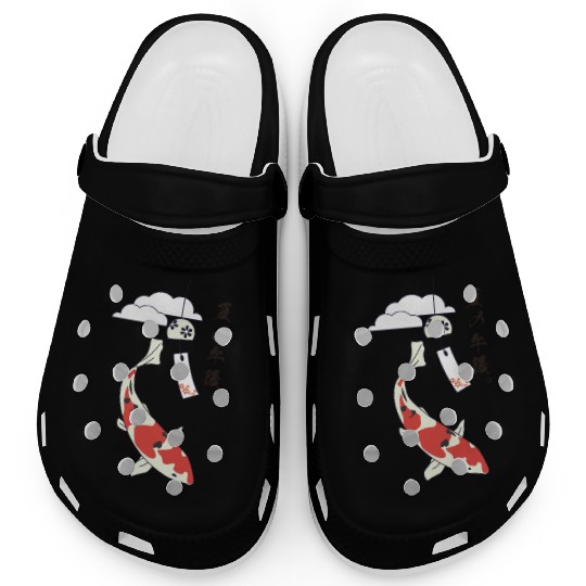 Summer Afternoon in the sky Clogs