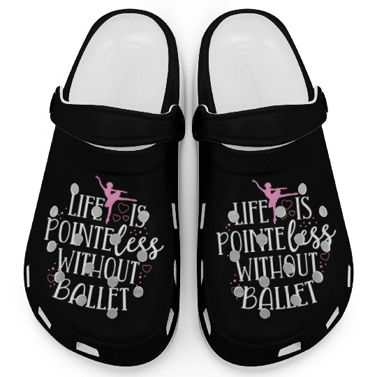 Ballet Shark Ten-du du du du du Funny Meme Clogs